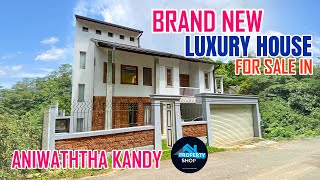 Brand new Luxury house for sale in Aniwaththa  (130 Million) |  Property Shop | 4K