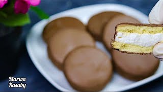 سابلية محشي ومغطى بالشوكولاتة تحفة جدا أتمنى تجربوه 👌🏻😊 | Biscuits