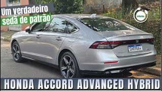 AVALIAÇÃO – Honda Accord Advanced Hybrid, um sedã de patrão acima da média