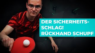 Rückhand Schupf in Theorie & Praxis / smarTT / Tischtennis