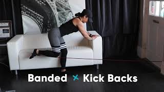 Banded Glute Kick Backs I Dollar Train Club