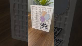 Easy Cricut card with Cricut maker #cricutmaker3 #cricutdiy #birthdaycardideas #watercolorpainting