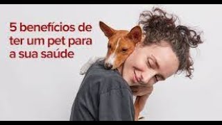 5 Benefícios de ter um pet para sua saúde. #dicas #saude #cachorro #dr