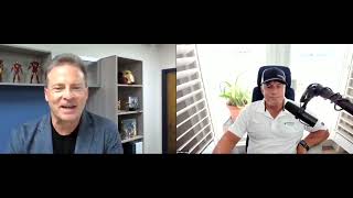 David Schmidt, Lifewave Founder talking with former Navy Seal  Michael Jaco