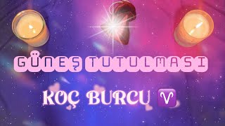 Koç Burcu ♈ Güneş Tutulması ☀️ Tarot 🎴 8 Nisan 2024