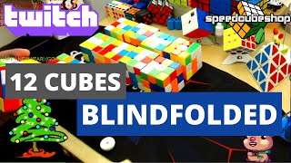 12 MBLD New Year Solve | Geo_Cuber Twitch Highlight