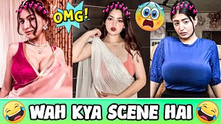 🥵 Wah Kya Scene Hai | EP 47 | Wah Bete Moj Kardi 😂🤣 | Dank Indian Memes | Indian Memes Compilation