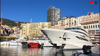 MONTE-CARLO  |  Yachts de Luxe à Port Hercule  |  Monte Carlo Bretagne Télé 🇲🇨