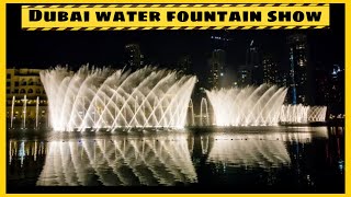 Dubai Mall Fountain Show | Travel Vlog | Falcon Insights