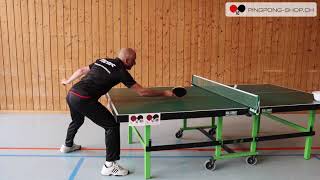 le jeu de jambes lors du tennis de table