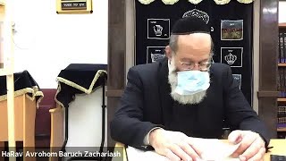 Halacha Shiur - Hilchos Beis HaKnesses