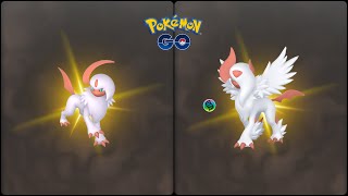 Pokemon GO: Mega Evolving Shiny Absol into Shiny Mega Absol