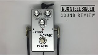 NUX STEEL SINGER! Dumble clone in a box! (Sound Only)