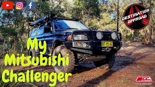 My Mitsubishi Challenger Cruising Turon, Baal Bone Gap and around ZigZag