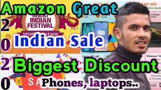 Amazon Great indian Day Festival date Confirmed [2020] || Biggest discount on Mobiles, laptops etc..