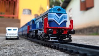 Indian ICF Coaches Passengers Train and Some Hot Wheels Collection