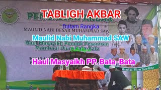 🔴 LIVE Haul Masyaikh PP. Mambaul Ulum Bata-Bata