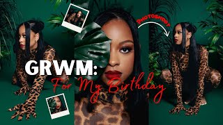 GRWM: FOR MY BIRTHDAY ♡| photoshoot, makeup + more