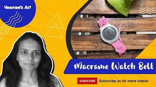 જૂની ઘડિયાળને બનાવો નવી change old watch in new look with macrame tutorial with easy step