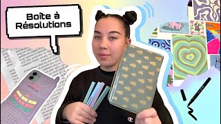 DIY BOÎTE À RÉSOLUTIONS 2023 !