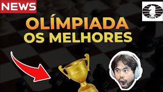 OS MELHORES nas Olímpiadas de Xadrez agora e TODOS os TEMPOS