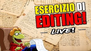 Live col Prof - ESERCIZIO di EDITING #0!