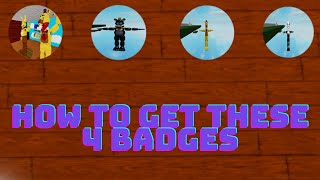 how to get 4 badges in Fnaf