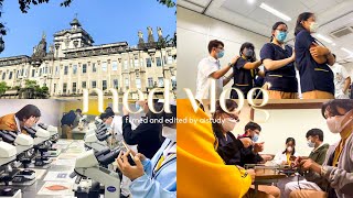 med vlog: f2f classes, chest/abdominal/rectal exam, knot tying | ust med 🩺👩🏻‍⚕️