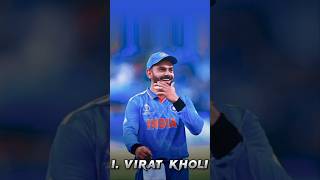 TOP 5 PLAYER CRICKETER 2023 😱| #shorts #virat