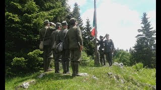 CON LE "SENTINELLE DEL LAGAZUOI" SU MONTE ZEBIO 100 ANNI DOPO