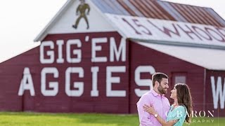 Aggie Wedding Videographer - Texas A&M Engagement - Kristen & Jonathan