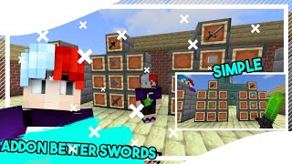 ADDON MCPE KEREN BETTER SWORD ADDON V1 WORK 1.16+ ||LING DOWNLOAD ADA DI DESKRIPSI