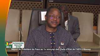 Séjour du PF au Niger