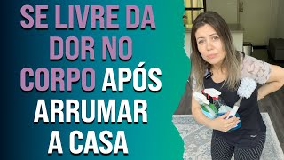 Mulher, se livre daquela dor no corpo com sensação de quebrada após arrumar a casa | Pilates em Casa