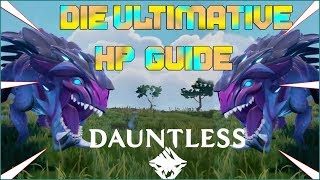 HP Guide , Soviel HP haben die Behemoth ! Dauntless