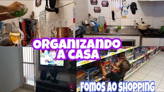 FAXINA NA CASA/ Fomos ao shopping/ Gabriel fez 02 anos 😍💙
