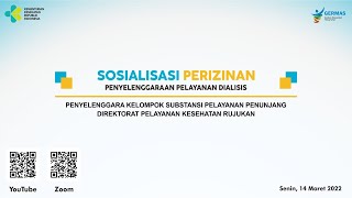 Sosialisasi Perizinan Pelayanan Dialisis