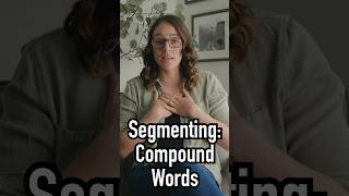 Phonological awareness: Segmenting compound words