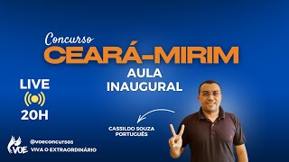 Concurso Ceará-Mirim: Aula de Português (todos os cargos)