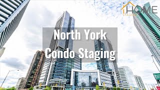 North York Prime Location| Condo Staging| 2 bed 2 bath| 800-899Sqft | iHome Staging Inc.