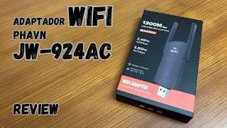 Potenciando tu Red: Comparativa y Análisis del Adaptador WiFi PHAVN JW-924AC 1300mbs