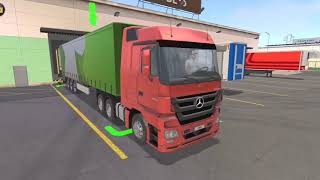 mercedes benz actros truck simulator android #trucksimulatorultimate #gamesimulator #gaming