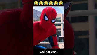 spiderman Funny moments 😂 #shorts #marvel #funny