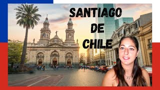 Española Reacciona a Santiago de chile 🇨🇱¡ME HE QUEDADO IMPRESIONADA!