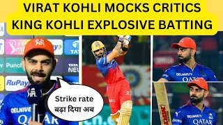 Virat Kohli Bold MESSAGE to the Critics | Superb Batting Show in Dharmshala Stadium