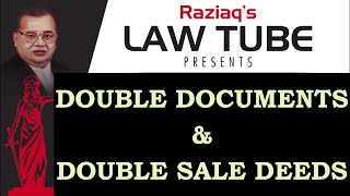 Double Documents & Double Sale Deeds,  How to Check & Avoid Double Sale Deeds in English