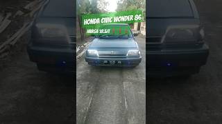 honda civic wonder thn 86 hrg di bwh 20jt pajak hdup❗082111526803 #jualbelimobilbekas #shorts