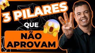 3 pilares que não aprovam o Bacharel em Direito em CONCURSO PÚBLICO