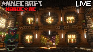 Building an Underground Auto-Storage System in Hardcore Minecraft - Survival Let's Play 1.20