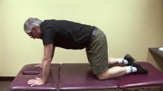 Child’s Pose to improve shoulder ROM